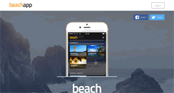 Desktop Screenshot of beachapp.com