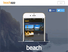 Tablet Screenshot of beachapp.com